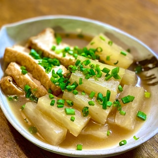 ホッとする味✨大根と厚揚げの薄味煮【和食・副菜】